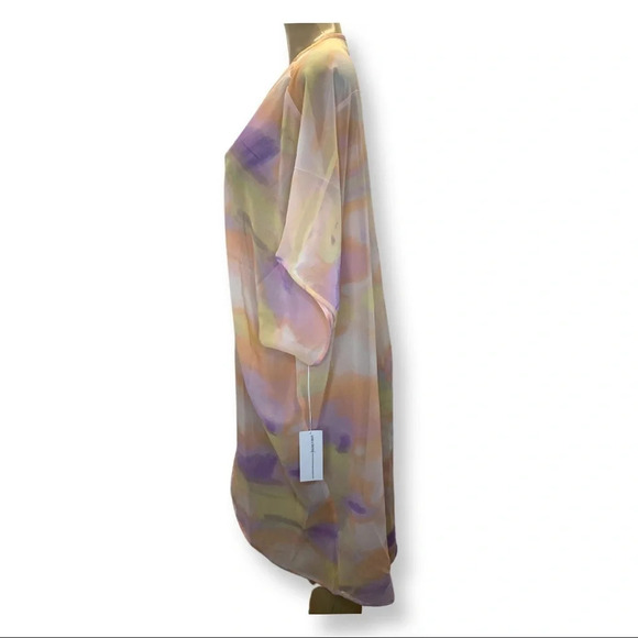 Live 4 Truth Size 3X Pastel Multi Color Swimsuit  Cover Up New - Picture 2 of 4